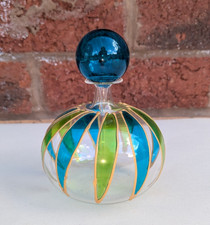 Vintage Hand Blown Perfume Bottle