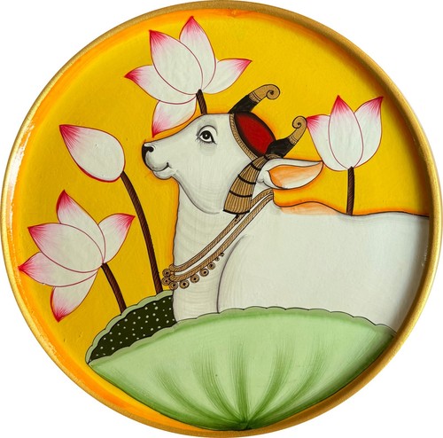 Pichwai shrinathji cow - shrinathji, &