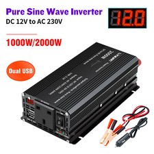 1000W 2000W Pure Sine Wave