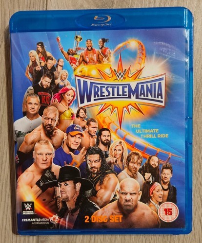 Wwe wrestling blu - blu, disc