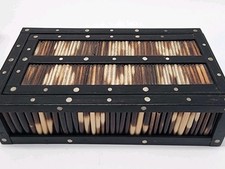 Antique Porcupine Quill Box