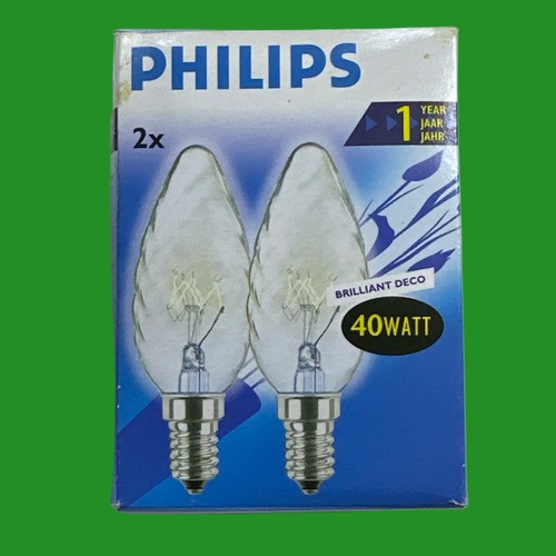 40w philips clear - 2x,