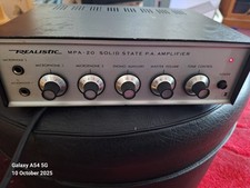 MPA20 Solid State PA Amplifier with Realistic Sound Quality