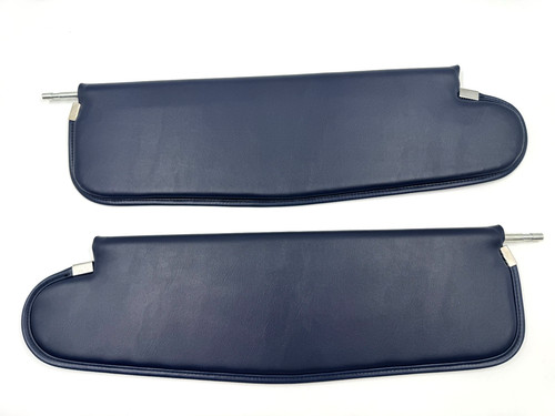 Dark blue sunvisor - set, for