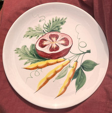 Mid Century Hand Painted