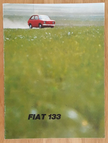 Fiat 133 brochure 1974 - fiat,