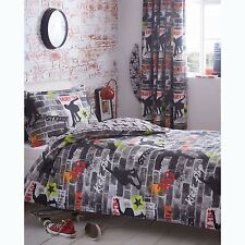 SKATEBOARD TRICKS DUVET COVER