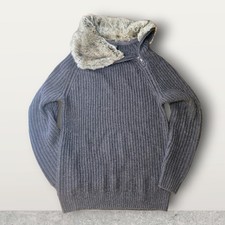Zara Man Knitted Faux Fur