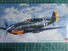 1/48 SUPERB HASEGAWA #09712 HARD TO FIND OOP VERY RARE BF109E LUFTWAFFE EXPERTEN