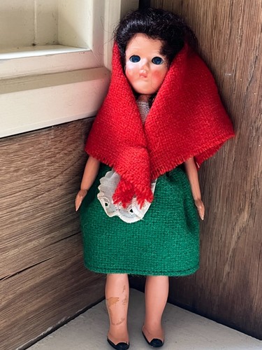 Vintage irish girl doll - irish,