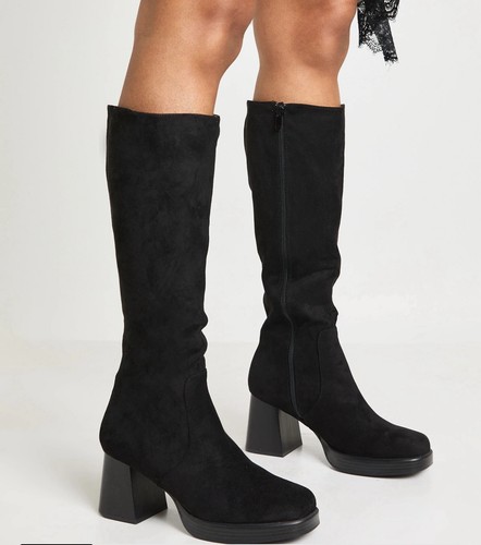 New boohoo faux suede - new,