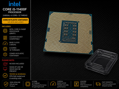 Intel core 11400f - intel, cpu