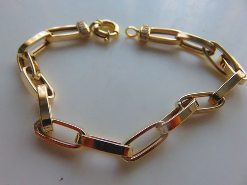 Gold bracelet carat yellow - bracelet,