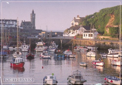 Porthleven harbour cornwall - harbour,