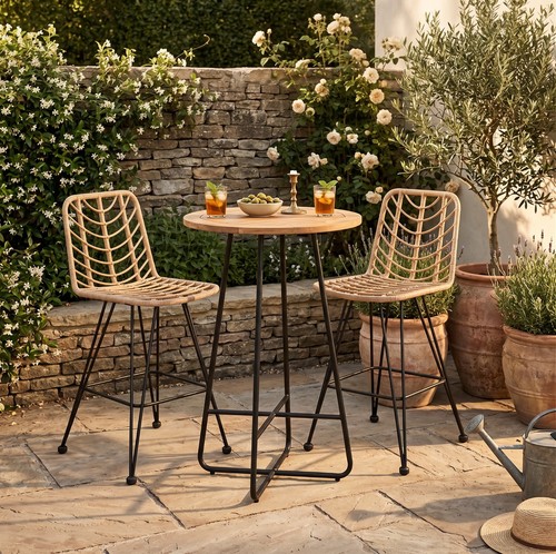 Bar stools pack brown - 2,