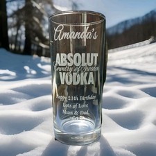 PERSONALISED ABSOLUT VODKA