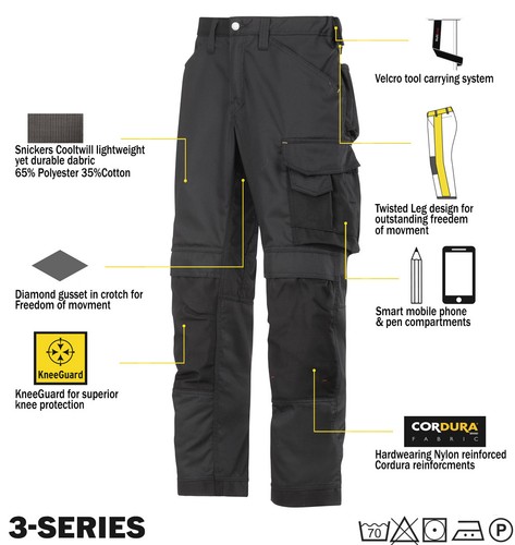 Snickers 3311 cooltwill mens - 3311,