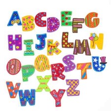 Colourful Letter Patch Iron on