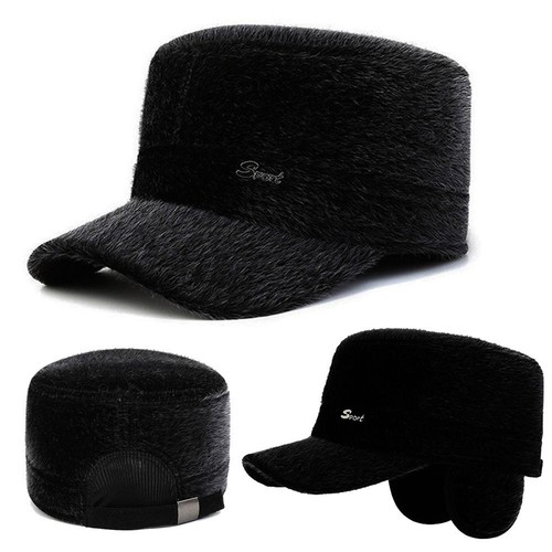 Mink fur earmuffs - mink,