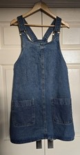 Nutmeg Denim Dungaree Dress