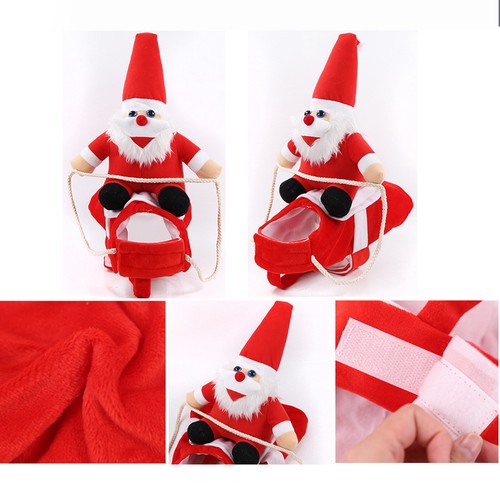 Red santa claus pet - santa,