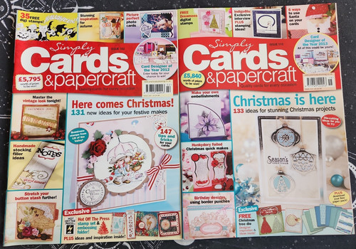 Simply cards papercraft - 2x,