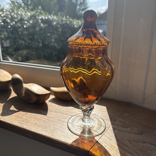 Empoli italian amber glass - italian,