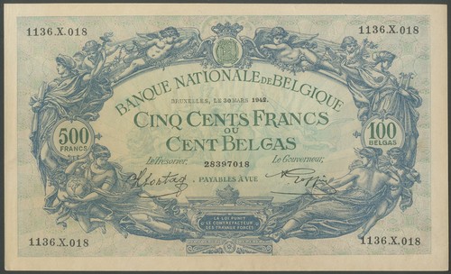 Belgium banque nationale 500 - banque,