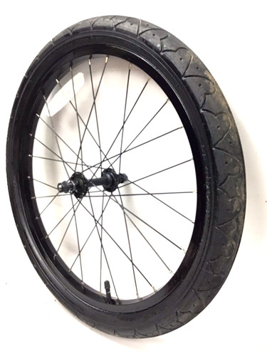 Bicycle front black alloy - 20",