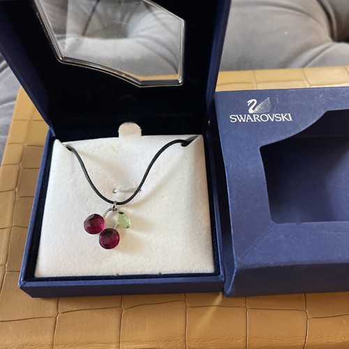 Swarovski red crystal cherry - swarovski,