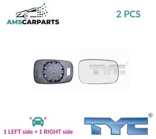 REAR VIEW MIRROR GLASS PAIR