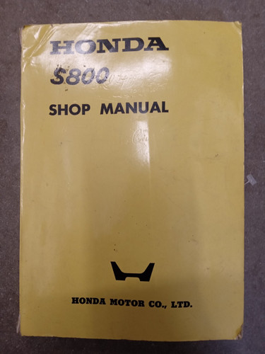 Honda s800 1966 - s800, genuine