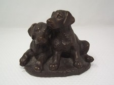 Labrador Dog Ornament Cold Cast Bronze Resin                    JL16
