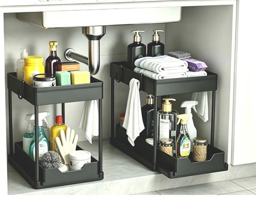 Under sink storage - under, tier