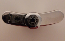 Marlborough vintage hip flask with five-point crown motif