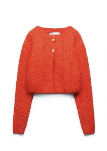 Nwt zara red - red, alpaca