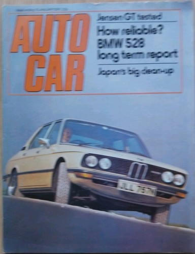 Autocar january 1976 - 1976, bmw