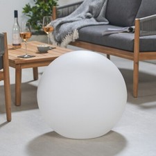 White ball outdoor - ball, floor
