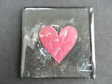 Downs glass heart design - jo,