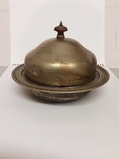 Silver Plate Muffin Dish With