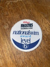 Kelloggs Frosties ASA  Level 6 Swimming Sew On Badge Patch