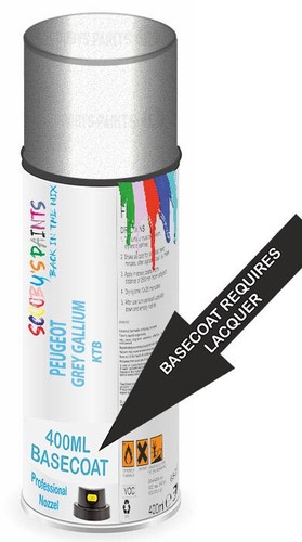 Basecoat aerosol for - aerosol, peugeot