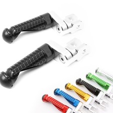 FOR KAWASAKI ZX-7R/7RR 96-03 02 01 00 BLACK MPRO 25MM LOWER FRONT FOOT PEGS