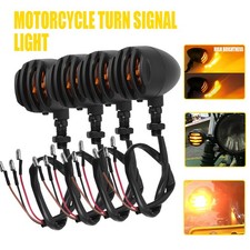 4x Black Rear Turn Signal