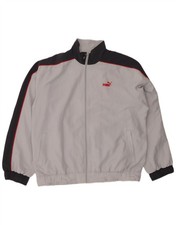 PUMA Mens Tracksuit Top Jacket XL Blue Colourblock Polyester BQ05