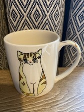 Quail Ceramics Mug ‘the Moggies’ Cat Mug Squash With Hedgehog