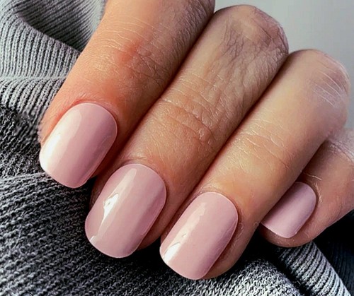 Semi cured gel nail - cured,
