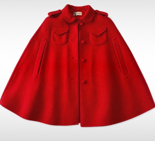 Jaeger boutique red pure wool