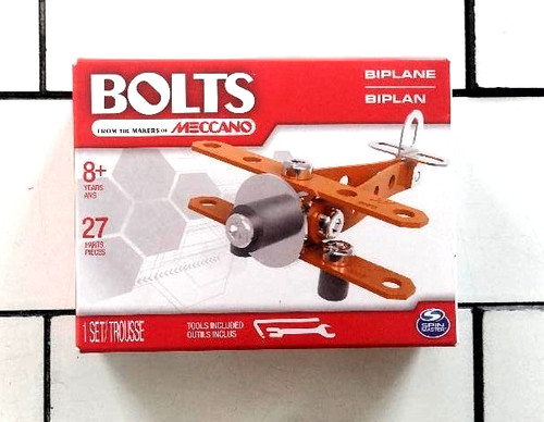 Meccano bolts orange - meccano,