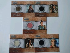 Xena Beauty and Brawn  Costume Cards C8 C10 C11 C12 C13